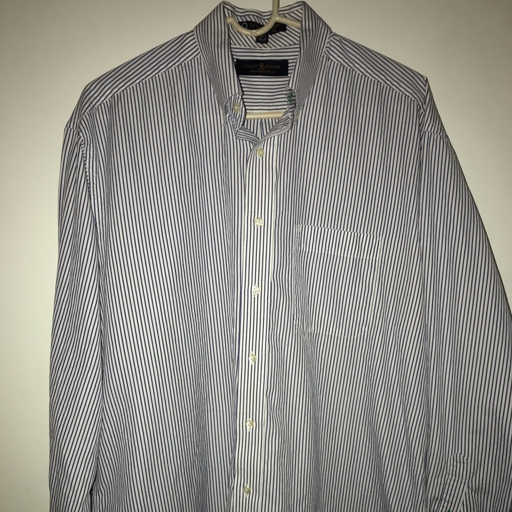 Men’s Tommy Hilfiger Button Down Dress Shirt